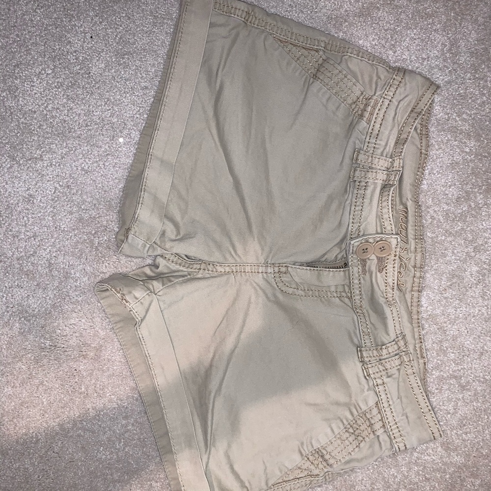 Maurices Khaki Shorts